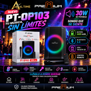 PARLANTE PREMIUM PT-OP103